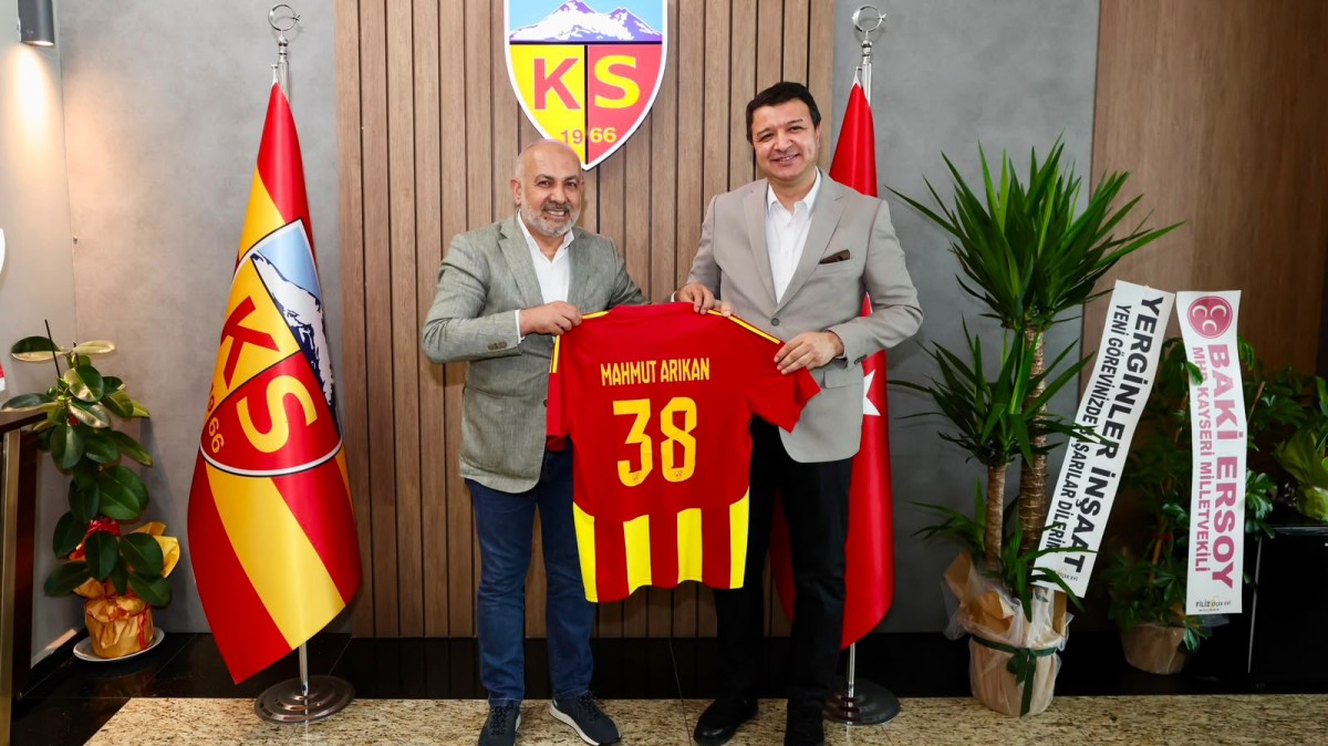 Mahmut Arıkan, Kayserispor'u ziyaret etti