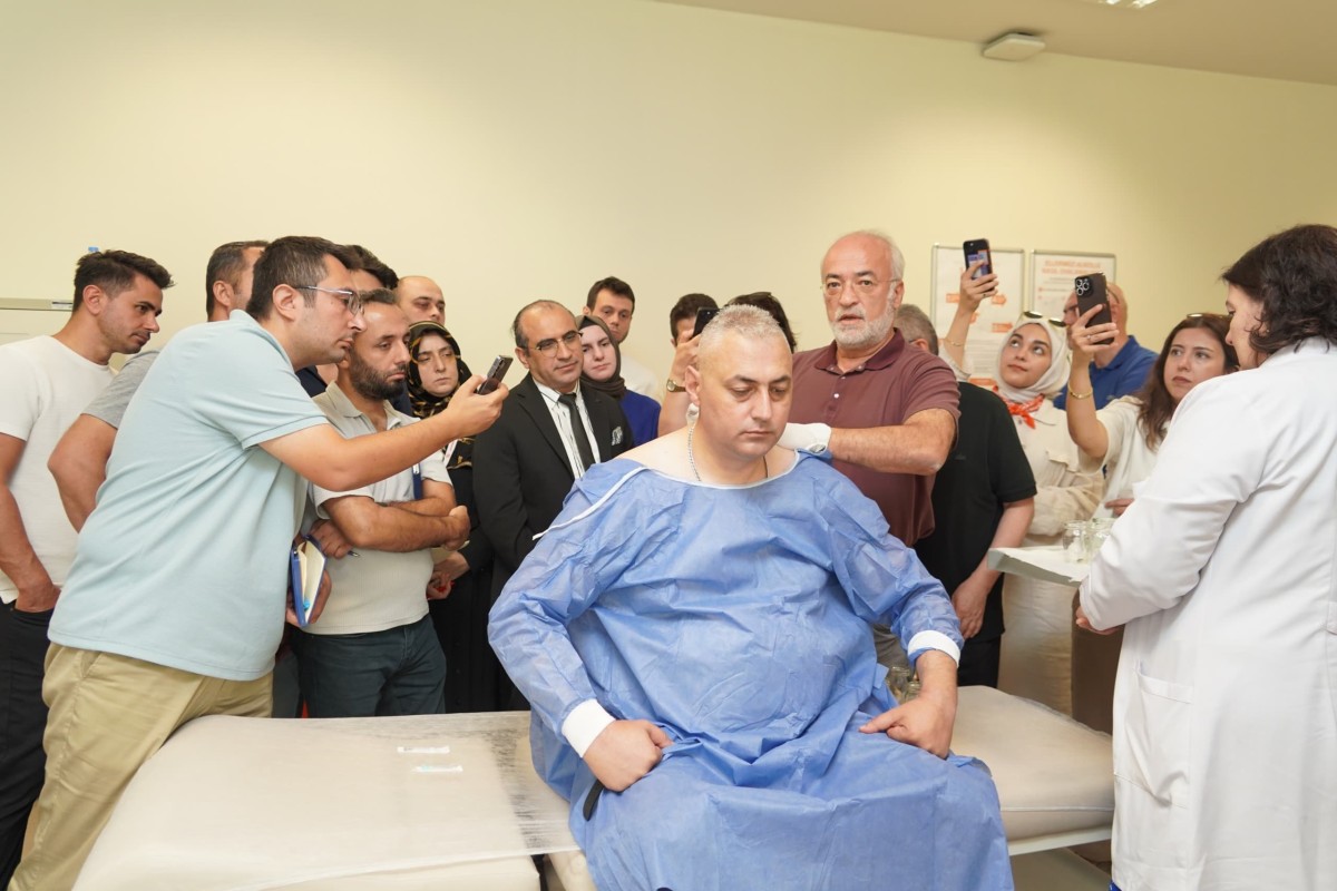 Kayseri Şehir Hastanesi'nde bir İlk...