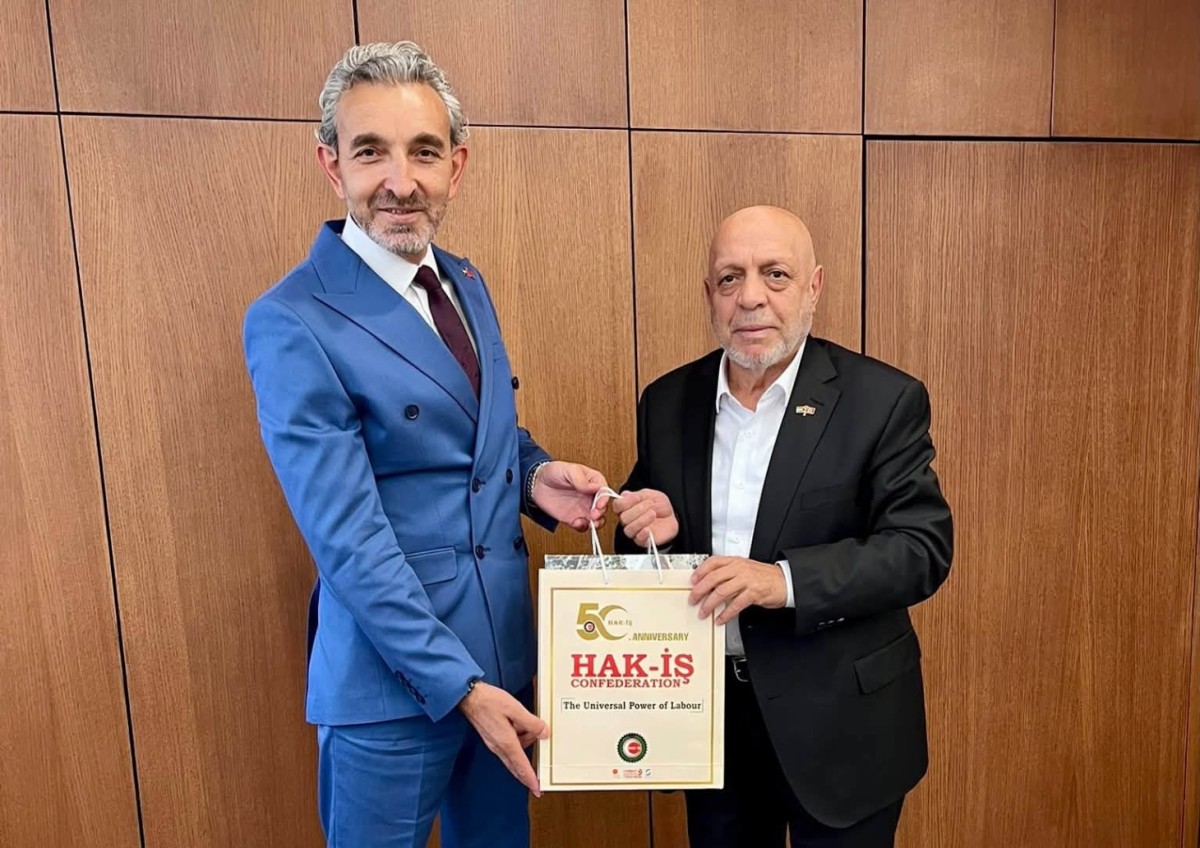 Genel Başkan Mahmut Arslan, Yavuz Navruz’u kabul etti