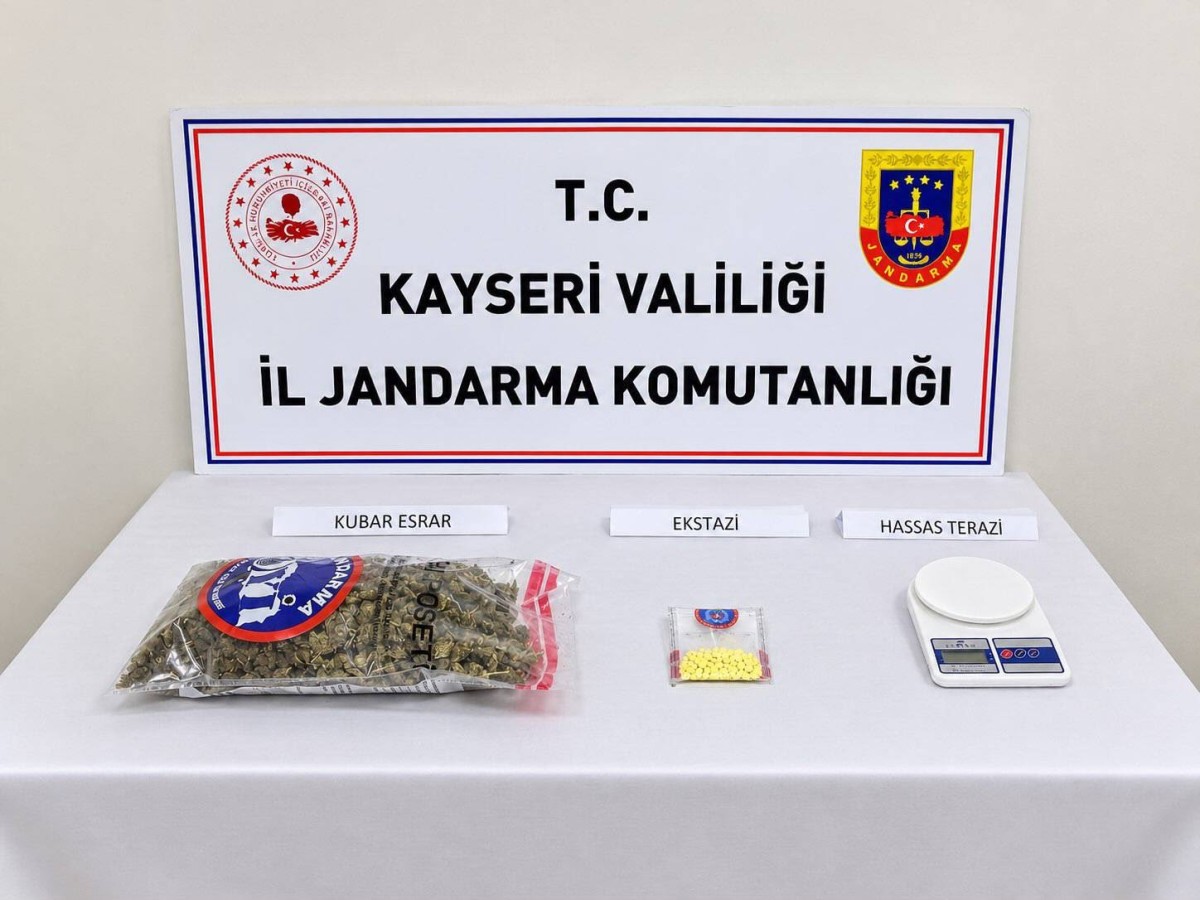 Kayseri'de uyuşturucu operasyonu
