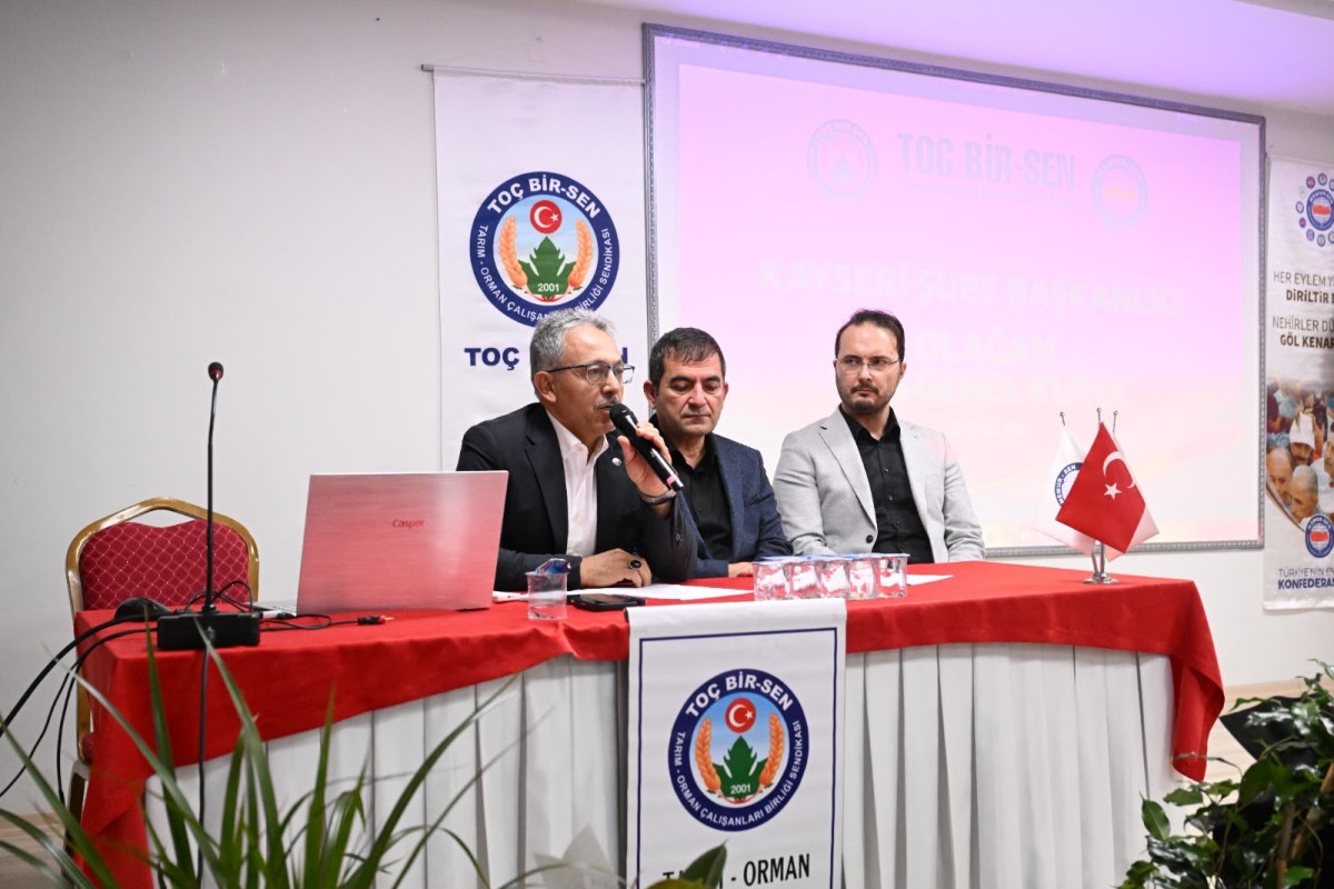 TOÇ BİR-SEN'de Serkan TİLDEM yeniden başkan seçilerek güven tazeledi