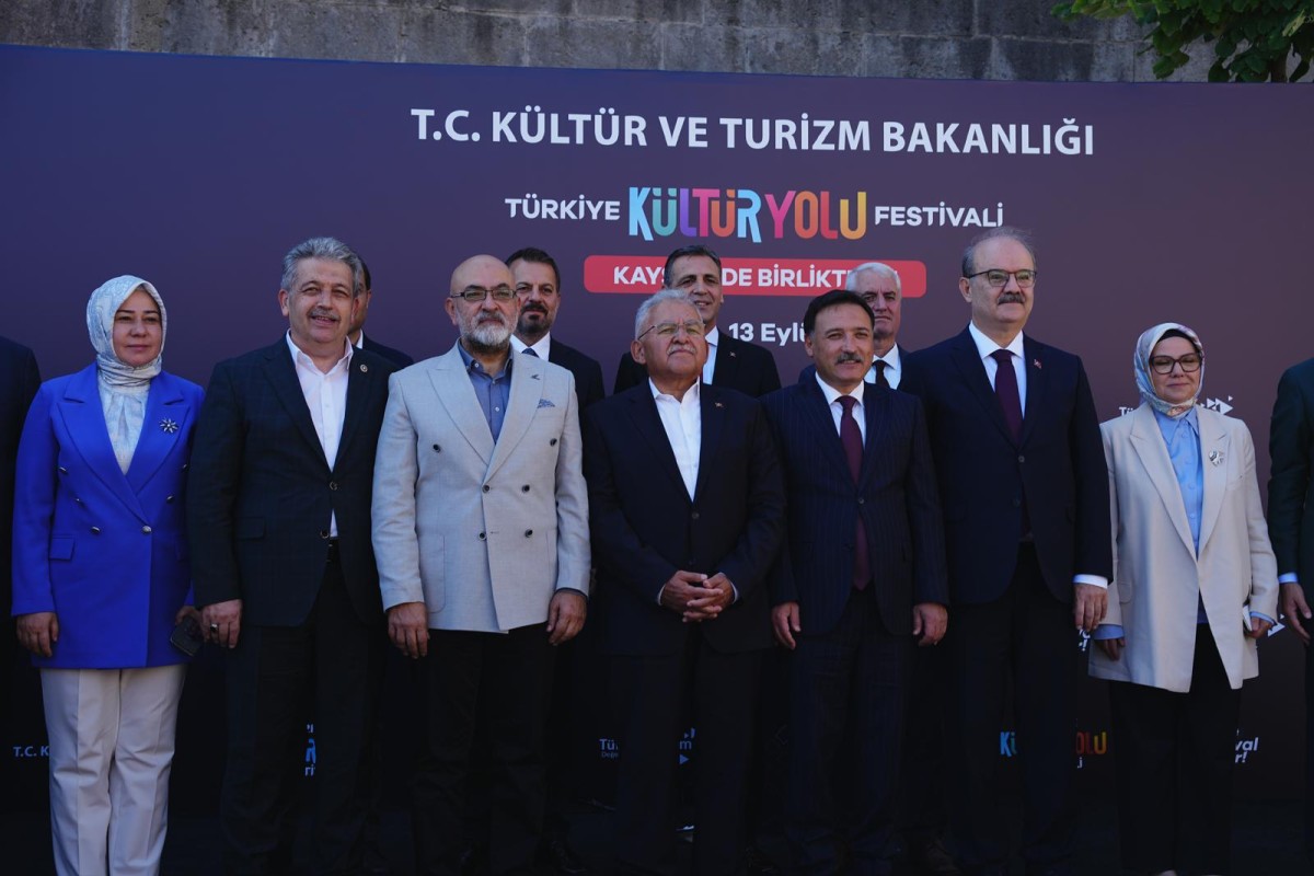 KAYSERİ’DE TÜRKİYE KÜLTÜR YOLU HEYECANI BAŞLADI 