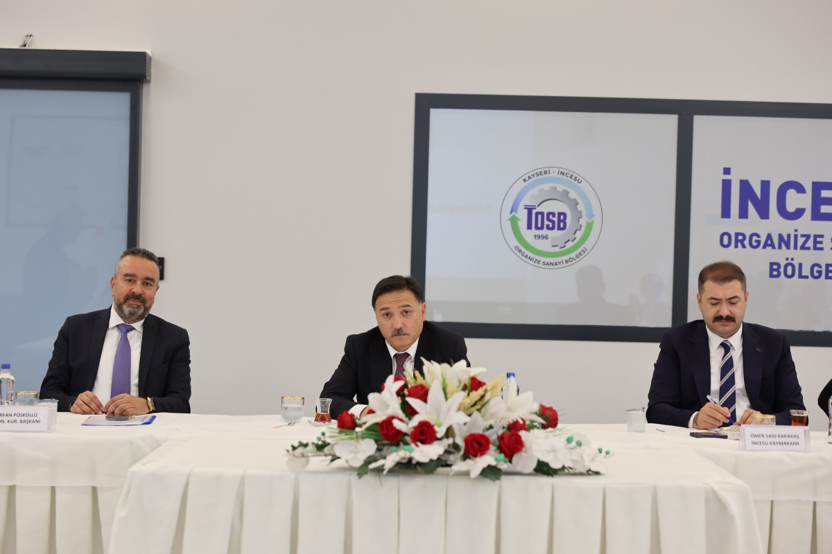 İncesu OSB’de Görev Değişimi